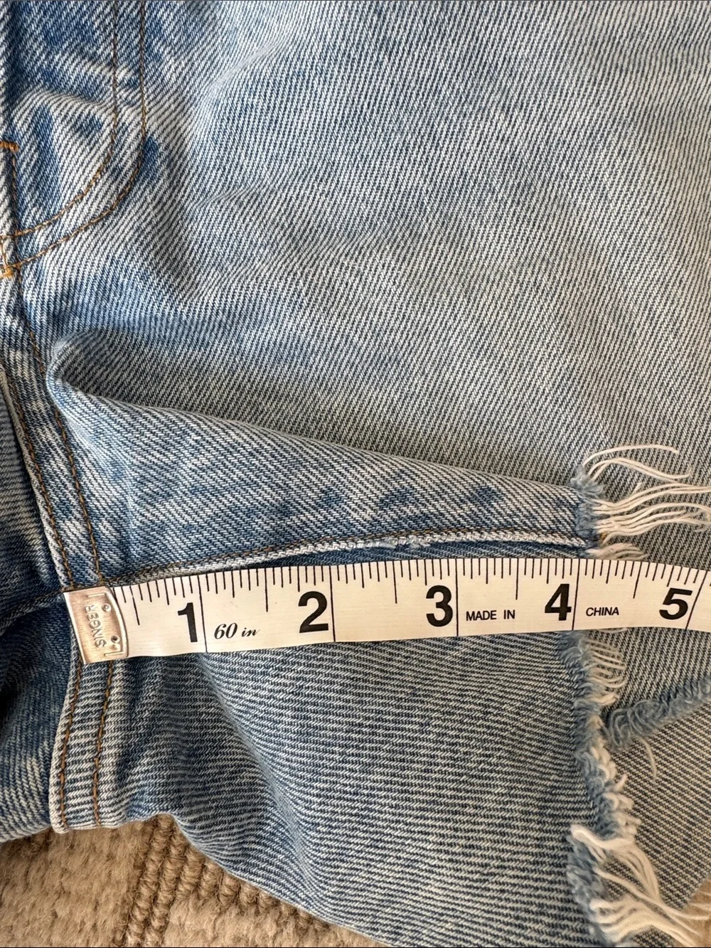 Agolde Parker Long Shorts